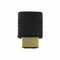Fasdga HDMI adapter 90 degree right angle L - type (bottom)black A9H3