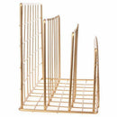 Nordic Style Iron Art Grid Storage Rack Book Holder Three Layer Desktop Mag