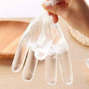 100PCS/Set Food Plastic Gloves Disposable Gloves Kitchen Dishwashing Waterp L1J6