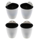 4Pcs Self Watering Hanging Planter, Indoor Herb Flower Pot, Hanging Garden Grows