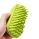 Pet Bath Brush Rubber Comb Hair Removal Brush Pet Hair Care ToolB Hn
