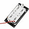 1set of 2 Zebra Faced Humbucker Double Coil Pickups Electric Guitar