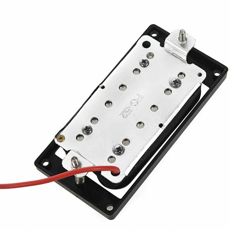 1set of 2 Zebra Faced Humbucker Double Coil Pickups Electric Guitar