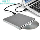External DVD Drive USB CD Player RW Burner Laptop PC New iMAC MacBook M6X4 U5X5