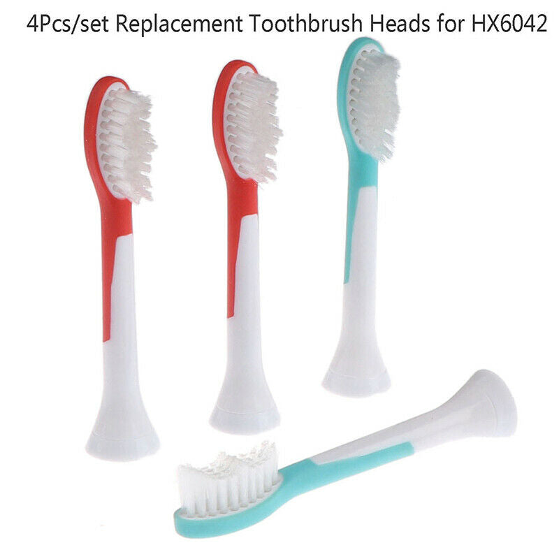 4Pcs Electric Toothbrush Replacement Heads Trizone Deep Sweep Brush for HX6 BX