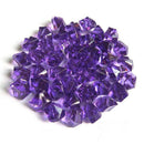 50Pcs Mixed Color Exquisite Geometric Simulated Ice Cube Acrylic Small Pell W7W2