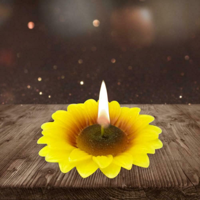 Sunflower Silicone Molds Soap Candle Mould Gypsum Silastic Mold Flowers PX1N