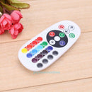 2x RGB LED Panel 16 Color Car Interior Dome Light Reading Lamp w/ Remote Control