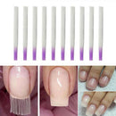 1 Set Manicure Tool Kit Fiberglass Gel Tips Nail Silk Fiber Clips Beauty