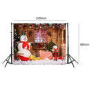 Christmas Background Cloth Happy New Year Photos Studio Snow Tree Star Backdrops