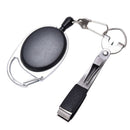 Quick Knot Tool 4 in 1 Fly Fishing Clippers Line Nipper Tying Zinger outdoor 3C
