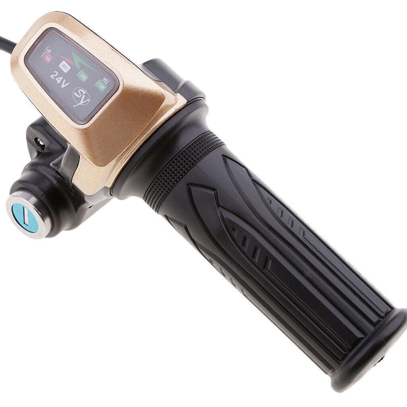 Electric Bike Scooter Motor Brush Speed Controller Grip Throttle 1 24V250W