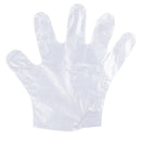 200pcs Disposable Gloves PE Plastic Film Fingers Clean Gloves Hair Dye Glo-OZ