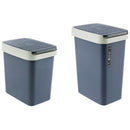 Trash Can Plastic Waste Bins Office Kitchen Living Room Bathroom Rectangula