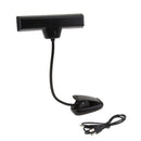 10 LED Music Stand Light, Rechargeable USB Book Reading Light, Also for