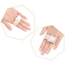 Toe finger straightener hammertoe hallux valgus correctorbandage toe separato Gw
