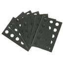 100pcs 18650 Battery Insulator Insulation Ring Adhesive Cardboard Pa- OZ