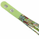 Women's Quartz Wrap Around Leather Bracelet Wrist Watch Light Green