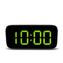 Led Digital Alarm Snooze Clock Voice Control Time Display Large 5Inch Scree E3L8