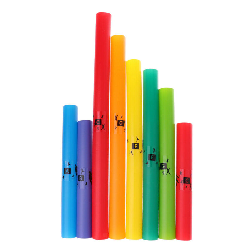 Finest Plastic C Major Diatonic Scale Set Percussion Tube for Kids Music