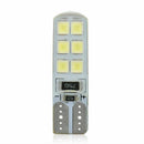 10x Universal T10 12SMD 2835 LED W5W Canbus Error free Parking Light Bulbs Lamp