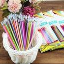48Pcs/set Gel Pen Refills Glitter Metallic Pastel Fluorescence Pen Ink Refills