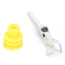 5x 2Pin Car Waterproof Electrical Connector Plug With Wire AWG Marine Black Gw