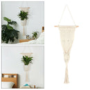 Macrame Plant Hanger Flower Pot Plant Box Holders Macrame Woven Tapestry