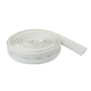 Ratio 2:1 8mm Dia White Polyolefin Heat Shrinkable Tube 10M