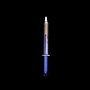 1mL Blue Glass Syringes Sampler Injector Lab Glassware Tool Gift  High Quality O