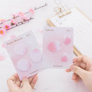 2 Pcs Korean Creative Stationery Beauty Cherry Blossom Petal Student Memo P