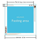 5D Diamond Painting By Number Kits, Full Drill Rhinestone Embroidery Pictur