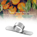 Stainless Steel Finger Type Orange Peeler Lemon Citrus Fruit Peeling Tools