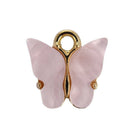 10Pcs/Set Mixed Color Acrylic Butterfly Pendant Charms for DIY Handmade Jewelry