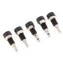 2mm Banana Audio Terminal Connector Safety Panel Socket 10 in1 Red+Black