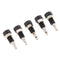 2mm Banana Audio Terminal Connector Safety Panel Socket 10 in1 Red+Black