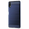 Soft TPU Phone Case Full Cover Brushed Carbon Fiber Shell for SONY Xperia L3