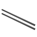 2Pcs 15mm Carbon Fiber Rod 16" 40cm Long for 15mm Rod Rail Support System