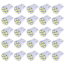 20 X T10 1206 8SMD LED Display Wide Lights W5W Travel Lights Reading Lights