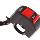 Motorcycle Bike Handlebar Double Flash Headlight Stop Switch ON/OFF Button