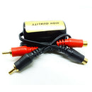 Stock Car RCA Amplifier Audio Noise Filter Ground Loop Isolator Suppressor