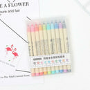 10 Colour Artist Brush Pens Watercolour Drawing Calligraphy Painting Pen Set !