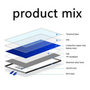 88.5*88.5mm 4.5V 100MA PET Mini solar panel solar droplet assembly