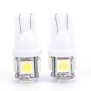 10X T10 5050 5Slj Led Car Light Wedge Lamp Bulbs Super Bright Dc12V OZ
