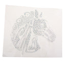 Rhinestone Iron On Heat Transfer Hot Fix T-shirt Motif Horse Head Applique