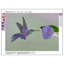 5D Bird Flower Diamond Painting Cross Stitch Embroidery Mosaic Picture