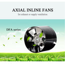 4" 95mm Inline Duct Booster Fan Exhaust Blower Home Grow Tent Rooms Indoor Grow