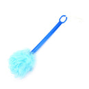 1pc long handled plastic body bath shower back brush scrubber skin cleaning FT