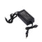 12V 3A AC to DC Power Adapter Dual Cable Converter Universal 5.5x2.1-2.5mm