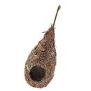 2 Pack Bird House, Hanging Birdhouse Hummingbird Nest Fiber Hand-Woven Roosting